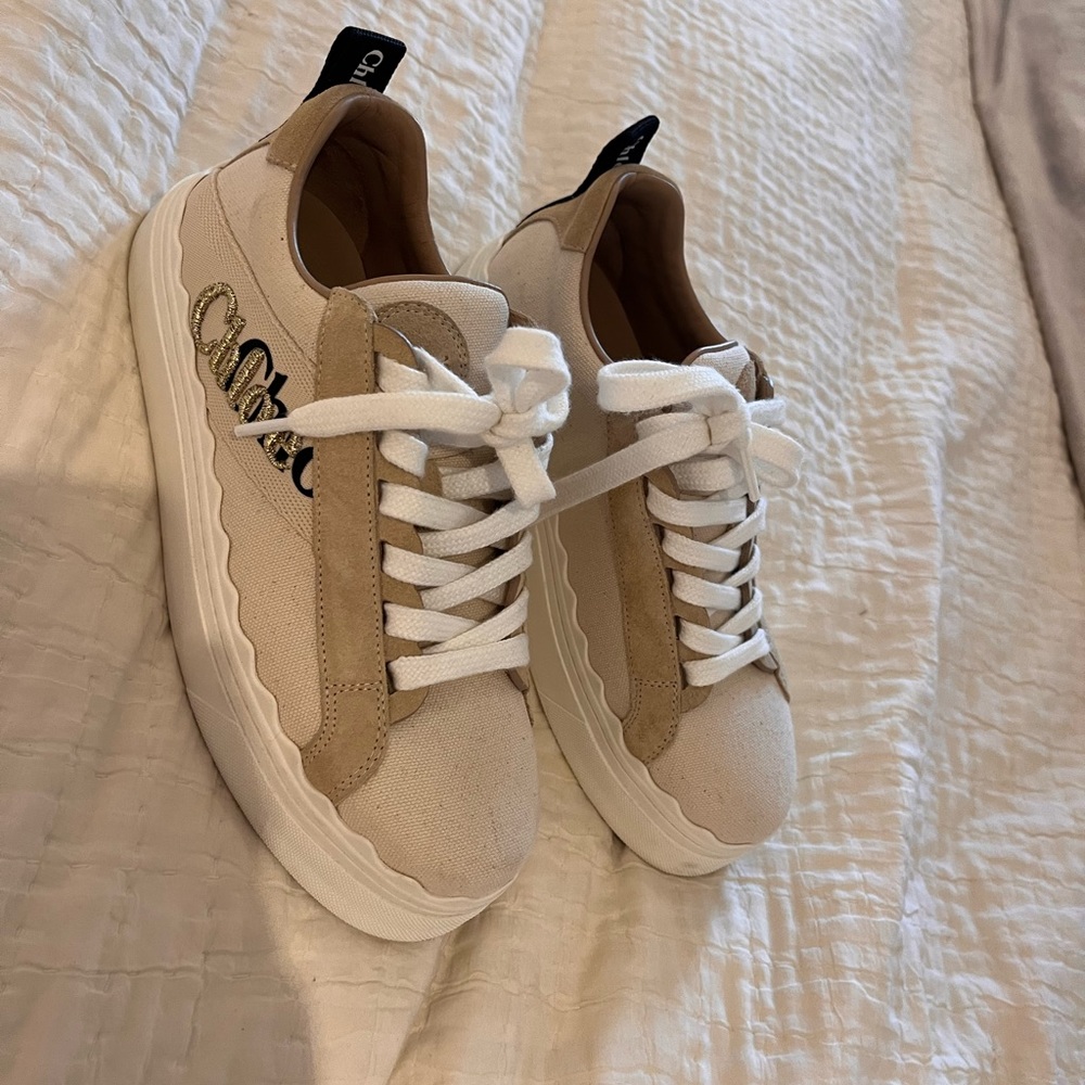 Chlo Designer Brand Shoes, Worn Once, Size 37